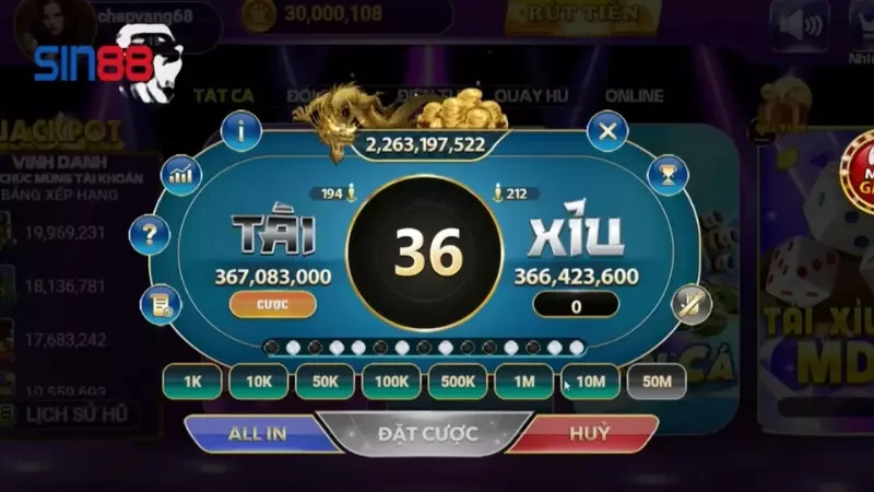 Cách chơi tài xỉu MD5